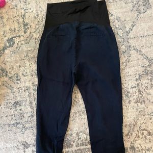 Loft maternity navy dress pants